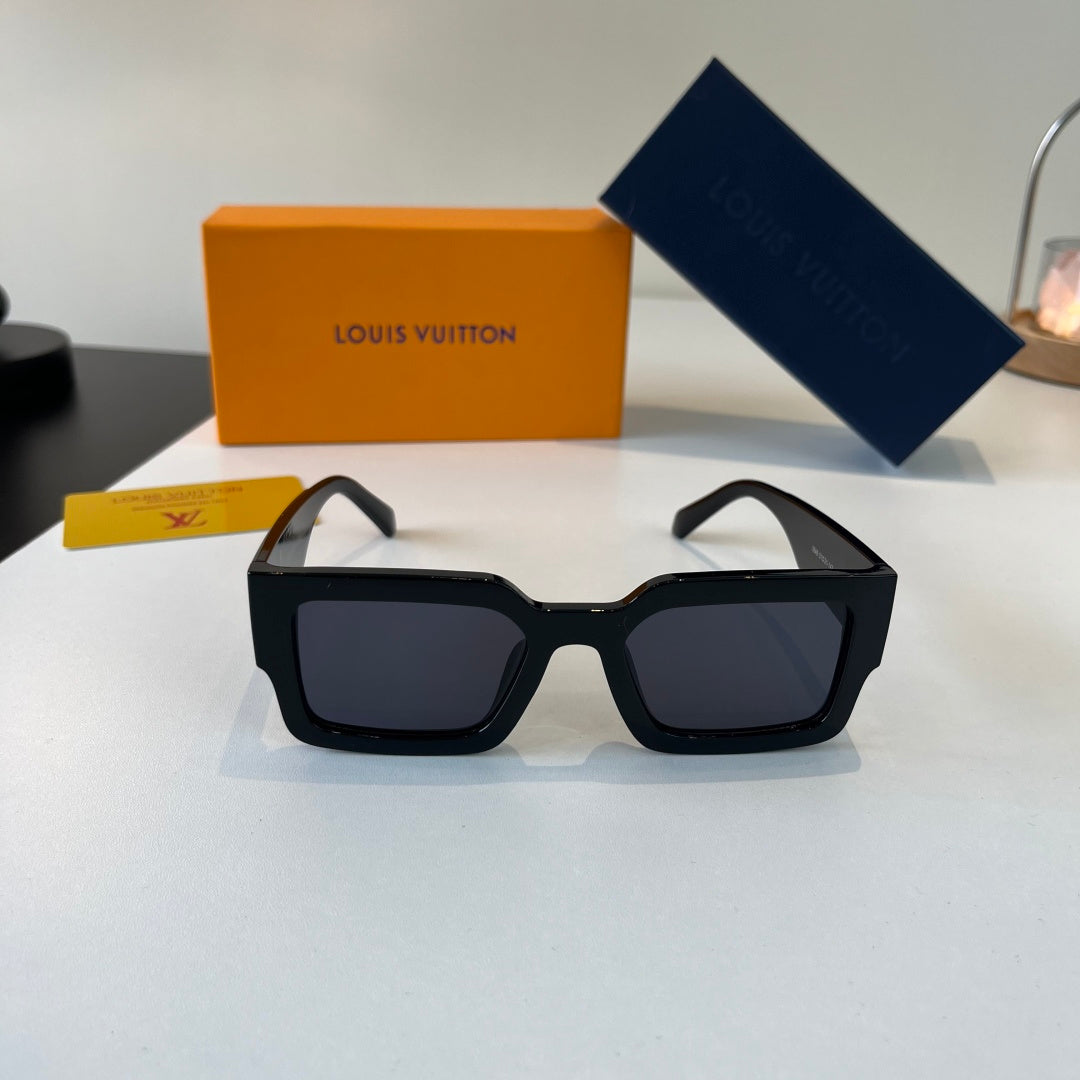 Louis Vuitton Fashion Black Lens Sunglasses for Men & Women - 398081