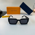 Louis Vuitton Fashion Black Lens Sunglasses for Men & Women - 357588