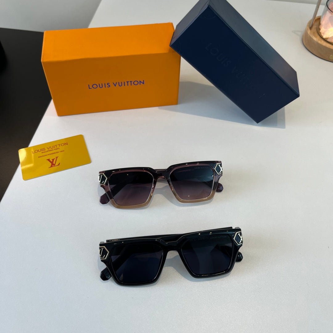 Louis Vuitton Fashion Black Lens Sunglasses for Men & Women - 398083 - detail image 12