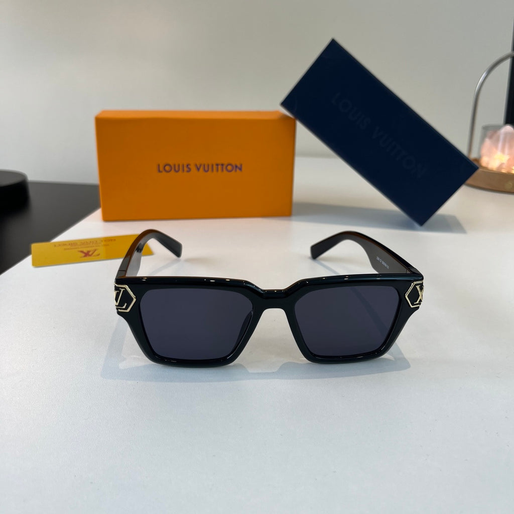 Louis Vuitton Fashion Black Lens Sunglasses for Men & Women - 398083 - detail image 2