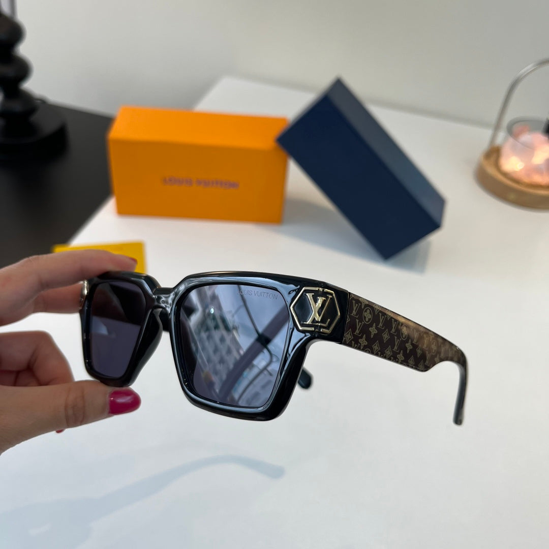 Louis Vuitton Fashion Black Lens Sunglasses for Men & Women - 398083 - detail image 4