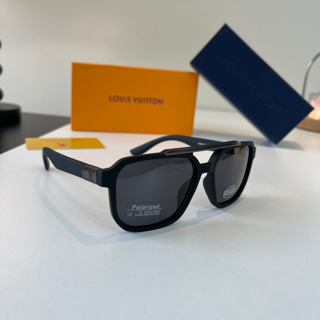 Louis Vuitton Fashion Black Lens Sunglasses for Men & Women - 357593