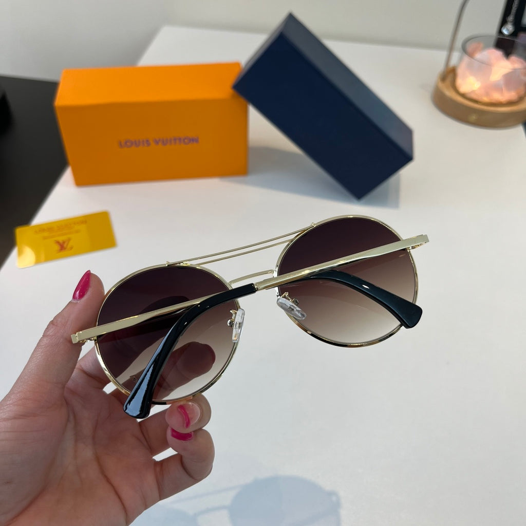 Louis Vuitton Metal Aviator Silver Lens Sunglasses for Men & Women - 357596 - detail image 8