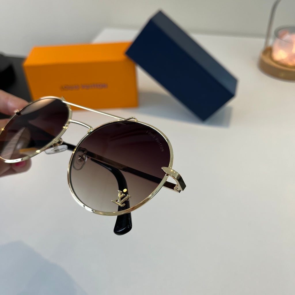 Louis Vuitton Metal Aviator Silver Lens Sunglasses for Men & Women - 398054 - detail image 7