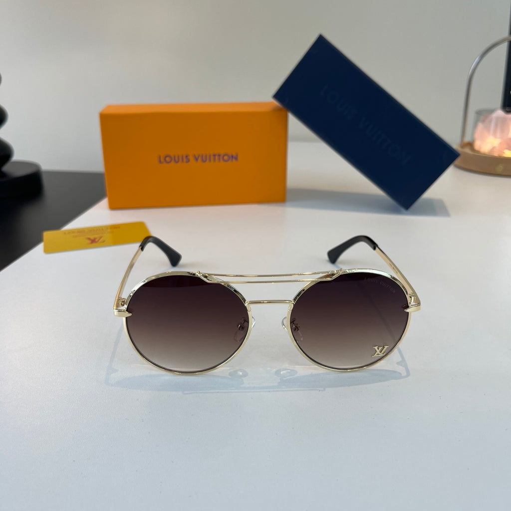Louis Vuitton Metal Aviator Silver Lens Sunglasses for Men & Women - 398054 - detail image 2