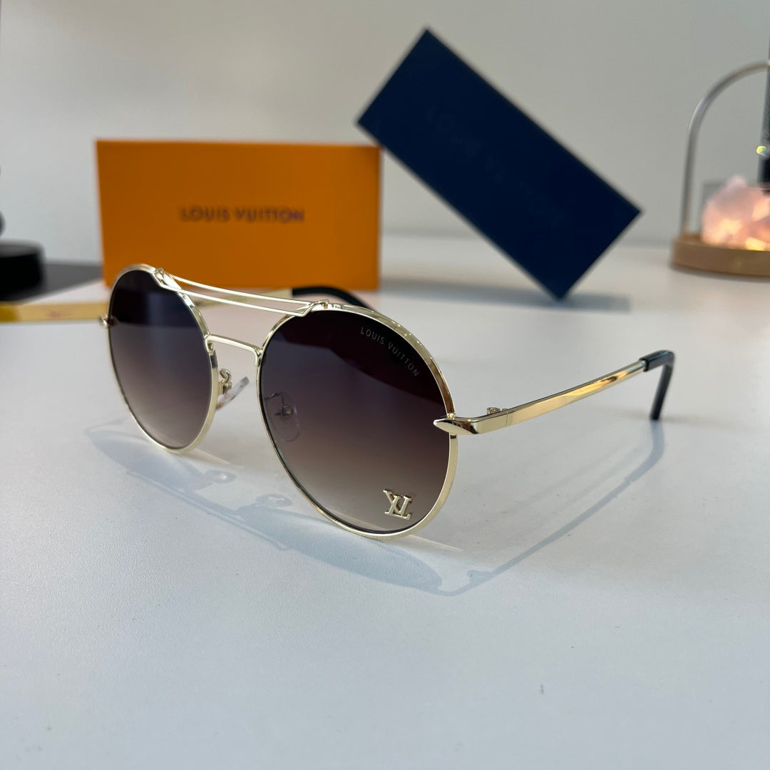 Louis Vuitton Metal Aviator Silver Lens Sunglasses for Men & Women - 357596 - detail image 3