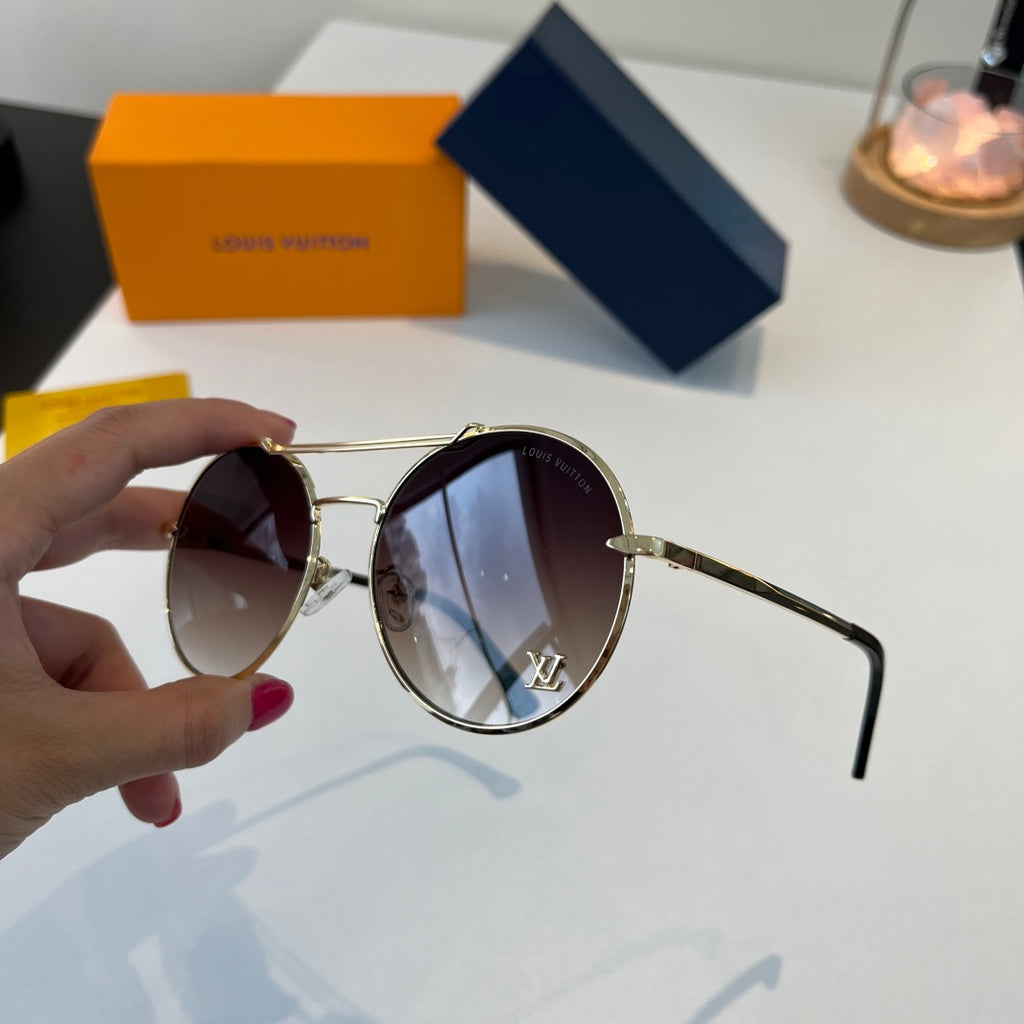 Louis Vuitton Metal Aviator Silver Lens Sunglasses for Men & Women - 398054 - detail image 4