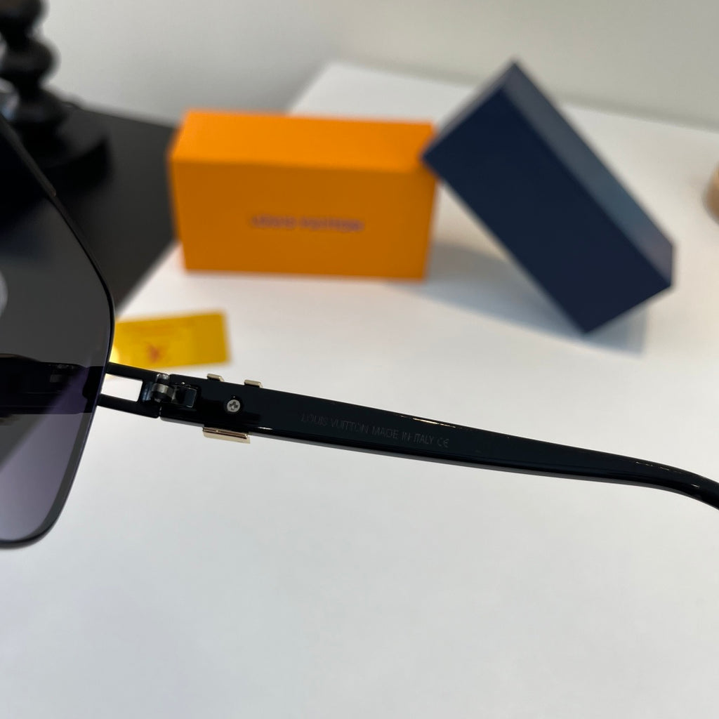 Louis Vuitton Metal Aviator Silver Lens Sunglasses for Men & Women - 398055 - detail image 10