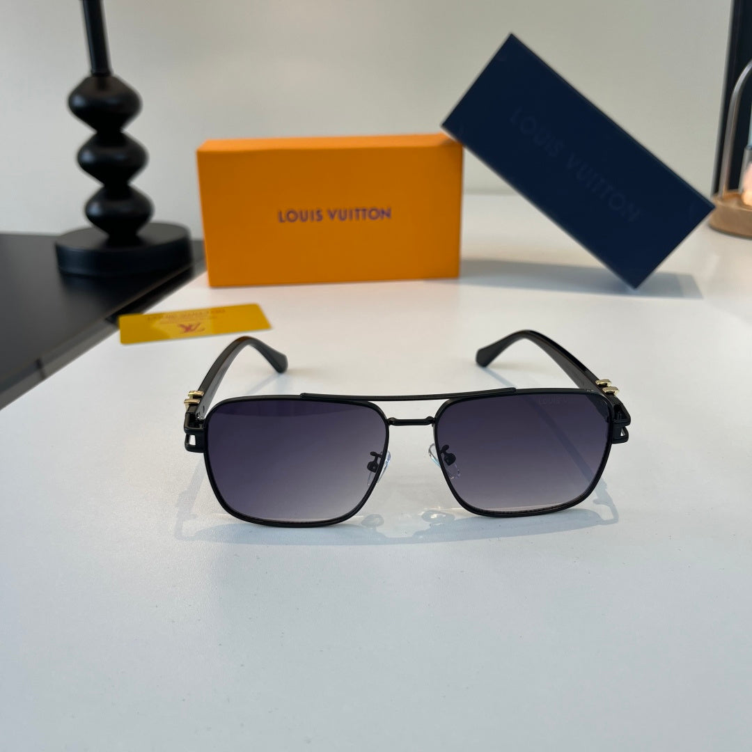 Louis Vuitton Metal Aviator Silver Lens Sunglasses for Men & Women - 398055 - detail image 2