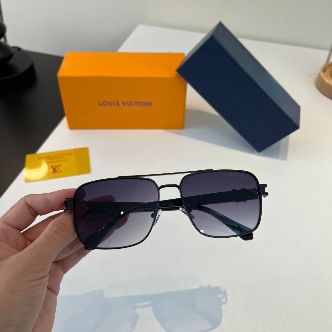 Louis Vuitton Metal Aviator Silver Lens Sunglasses for Men & Women - 398055 - detail image 5