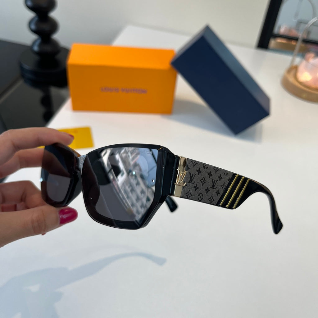 Louis Vuitton Fashion Black Lens Sunglasses for Men & Women - 398058 - detail image 4