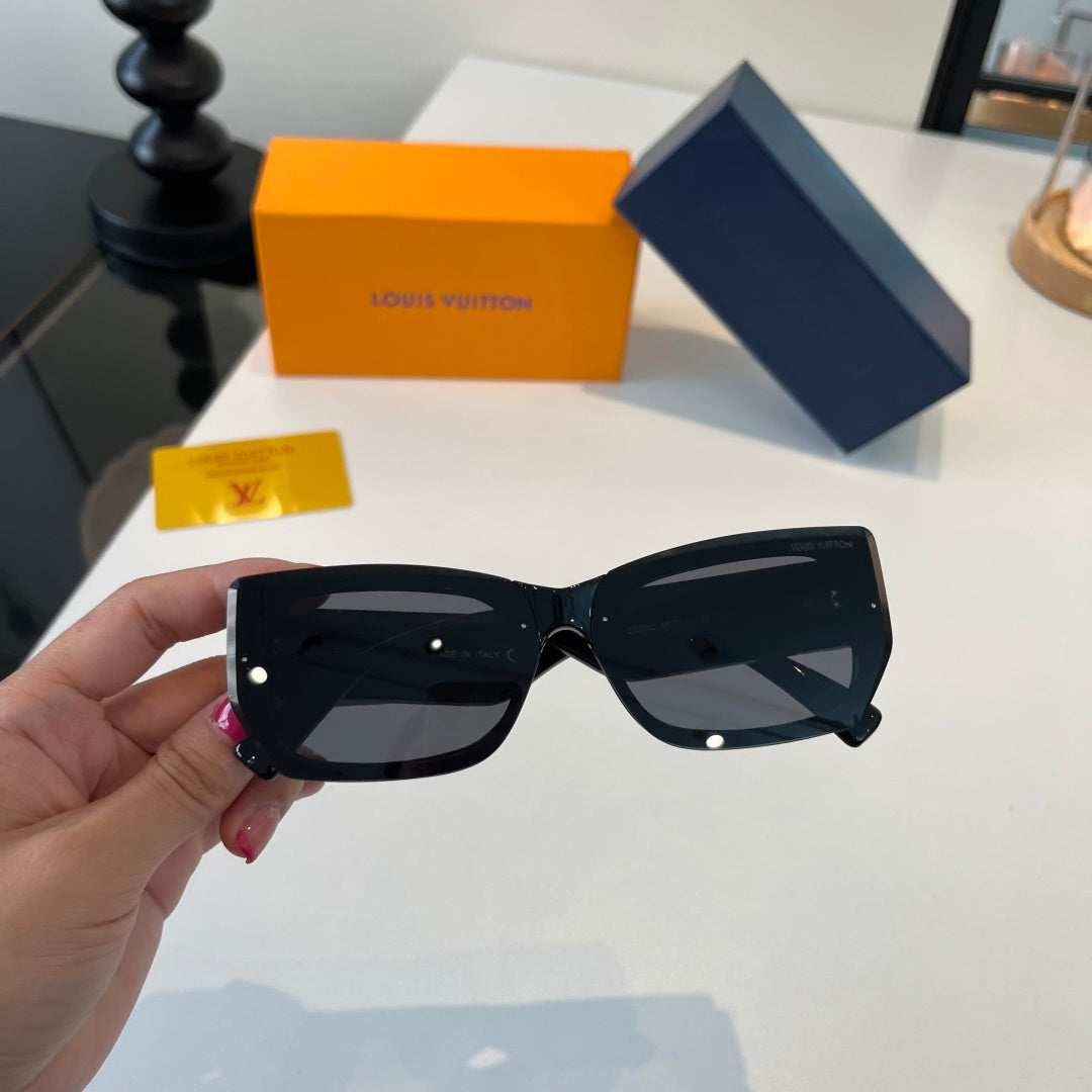 Louis Vuitton Fashion Black Lens Sunglasses for Men & Women - 398058 - detail image 6