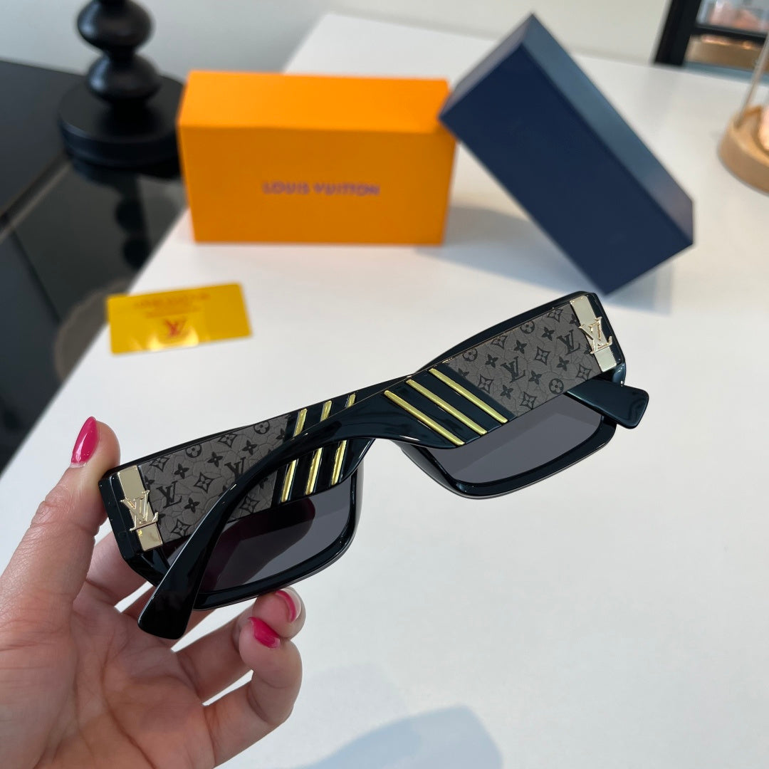 Louis Vuitton Fashion Black Lens Sunglasses for Men & Women - 398058 - detail image 9