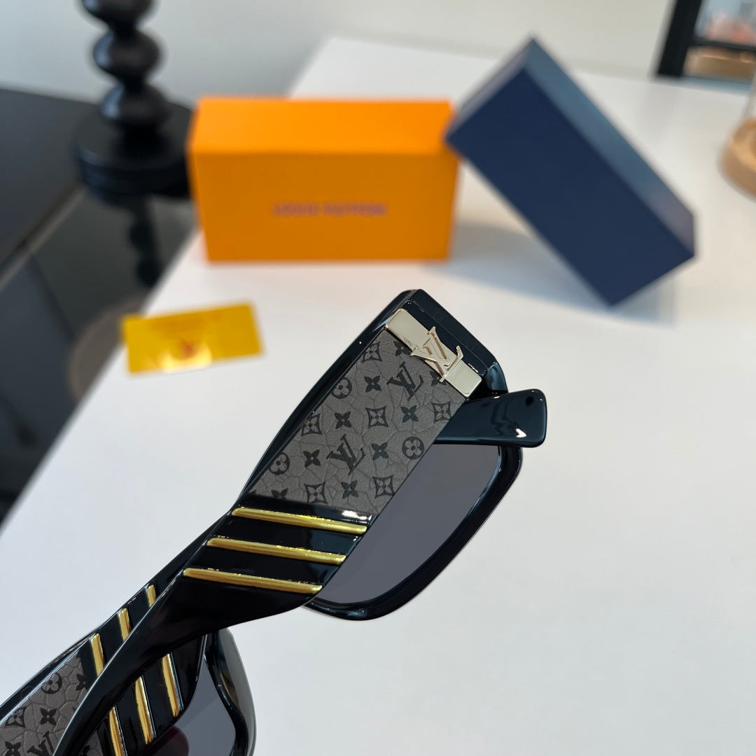 Louis Vuitton Fashion Black Lens Sunglasses for Men & Women - 398058 - detail image 8