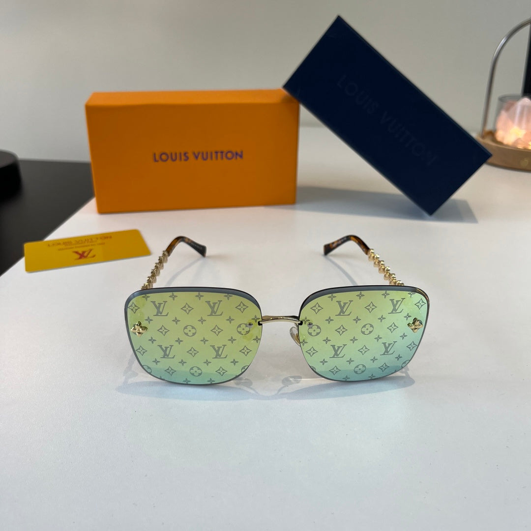 Louis Vuitton Fashion Silver Lens Sunglasses for Men & Women - 357601 - detail image 2