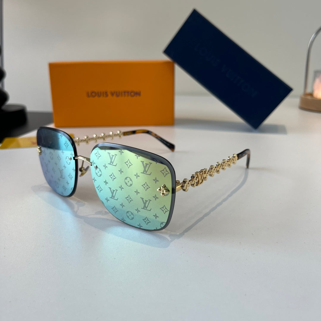 Louis Vuitton Fashion Silver Lens Sunglasses for Men & Women - 398059 - detail image 3