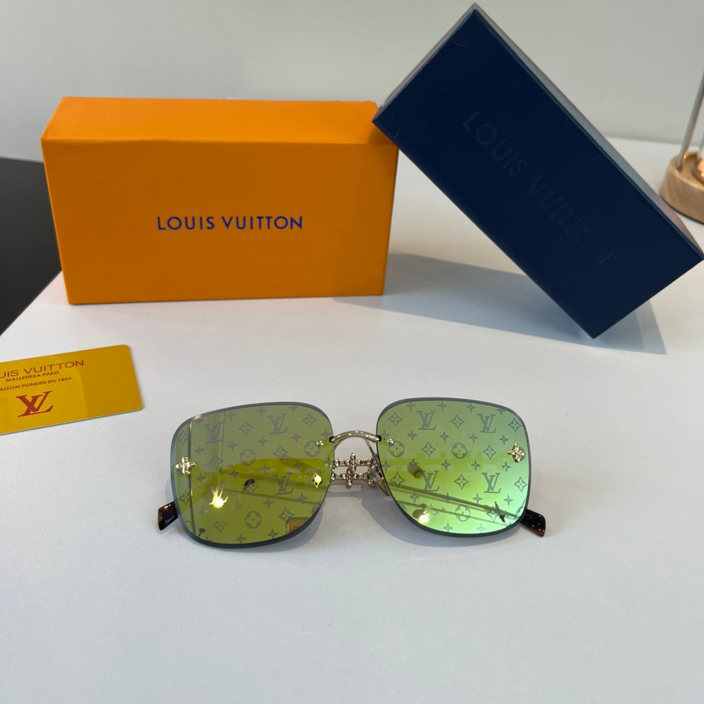 Louis Vuitton Fashion Silver Lens Sunglasses for Men & Women - 398059 - detail image 5