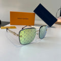 Louis Vuitton Fashion Silver Lens Sunglasses for Men & Women - 357601