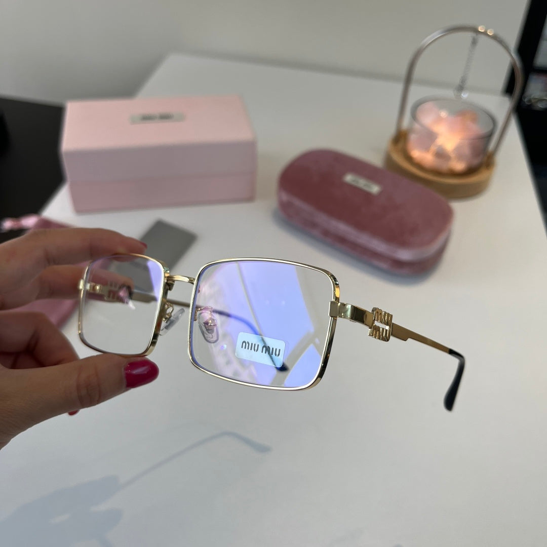 Miu Miu Metal Fashion Silver Lens Sunglasses for Men & Women - 487700 - detail image 4