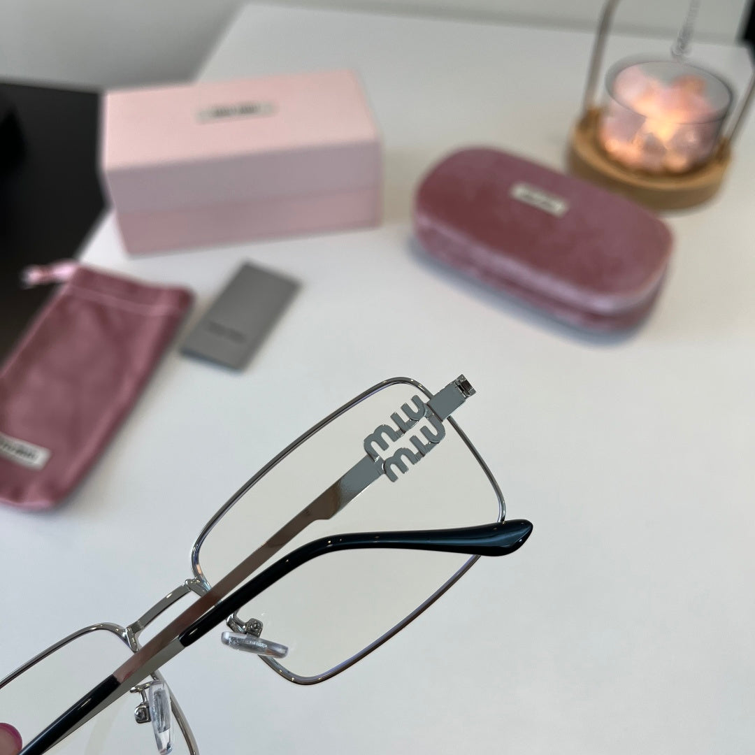 Miu Miu Metal Fashion Silver Lens Sunglasses for Men & Women - 449715 - detail image 7