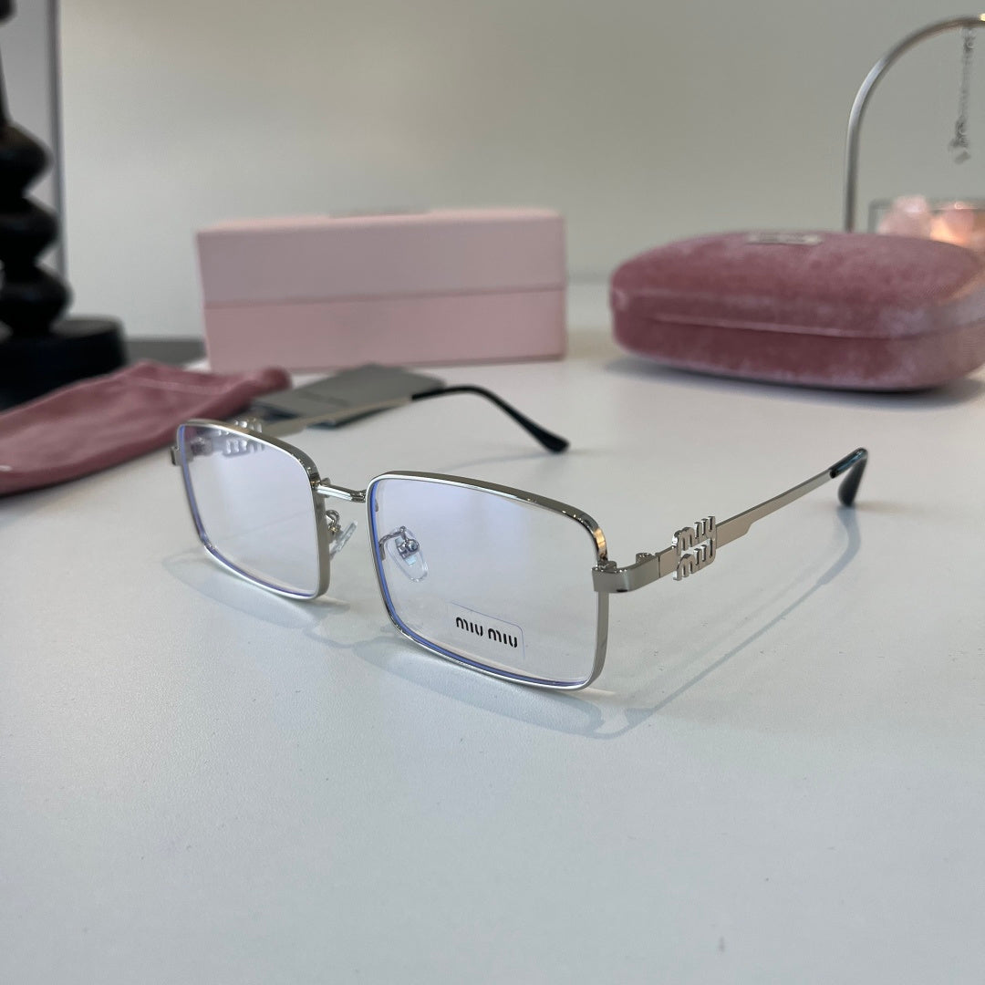 Miu Miu Metal Fashion Silver Lens Sunglasses for Men & Women - 487701 - detail image 3