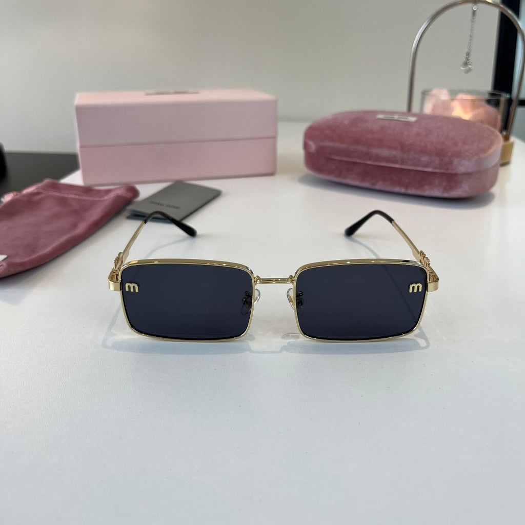 Miu Miu Metal Fashion Blue Lens Sunglasses for Men & Women - 449716 - detail image 2
