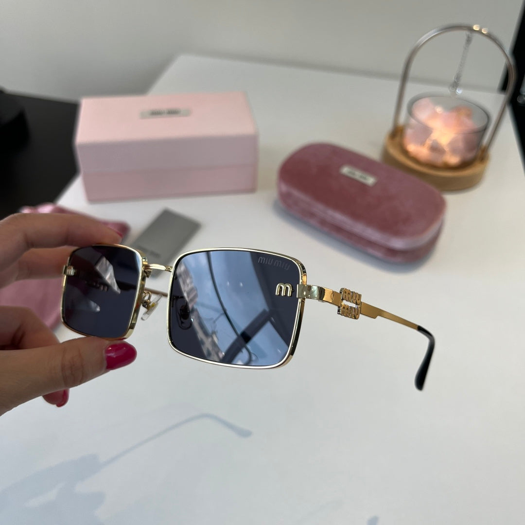 Miu Miu Metal Fashion Blue Lens Sunglasses for Men & Women - 399219 - detail image 10
