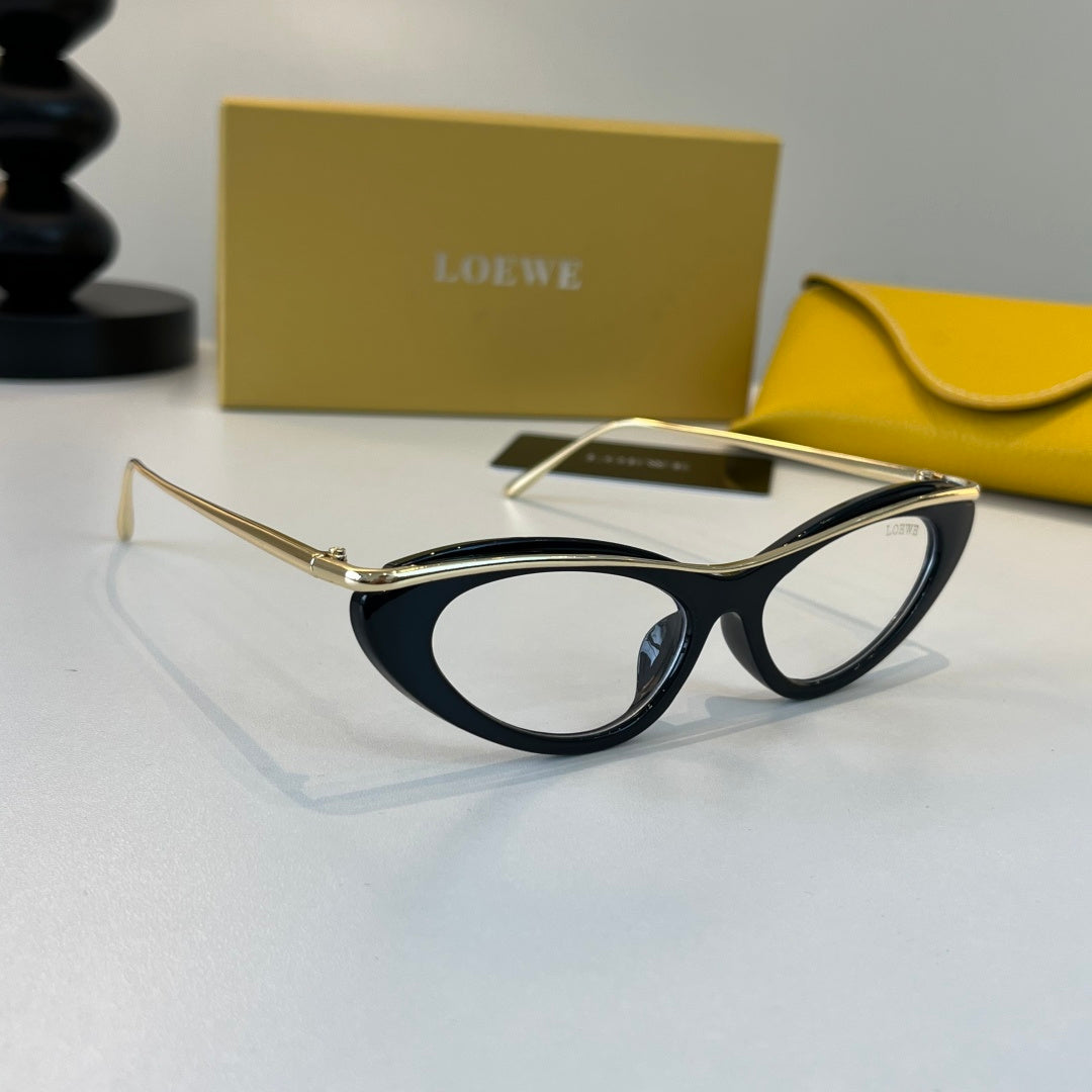 Loewe Cat-Eye Silver Lens Sunglasses for Men & Women - 487906