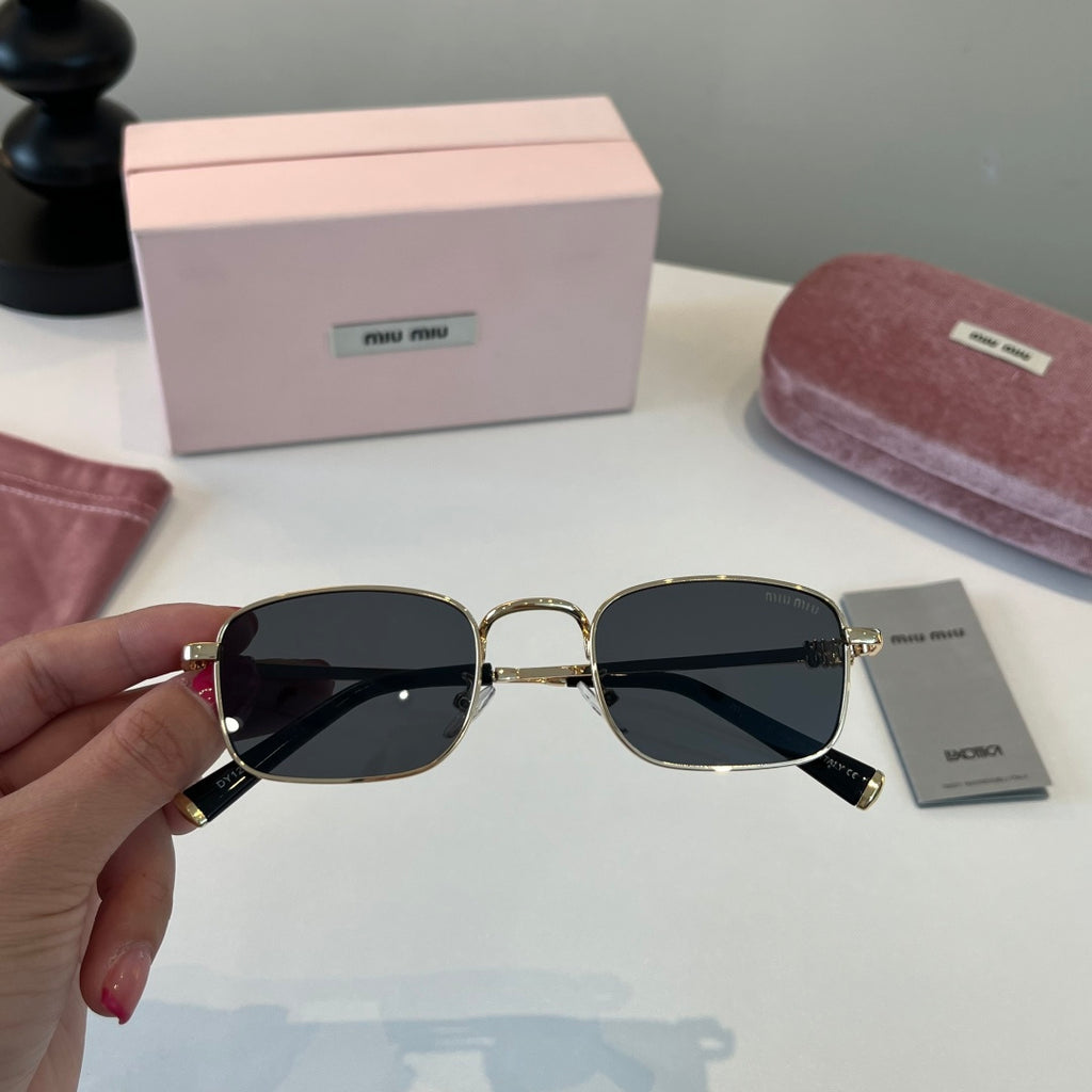 Miu Miu Metal Fashion Silver Lens Sunglasses for Men & Women - 449762 - detail image 5