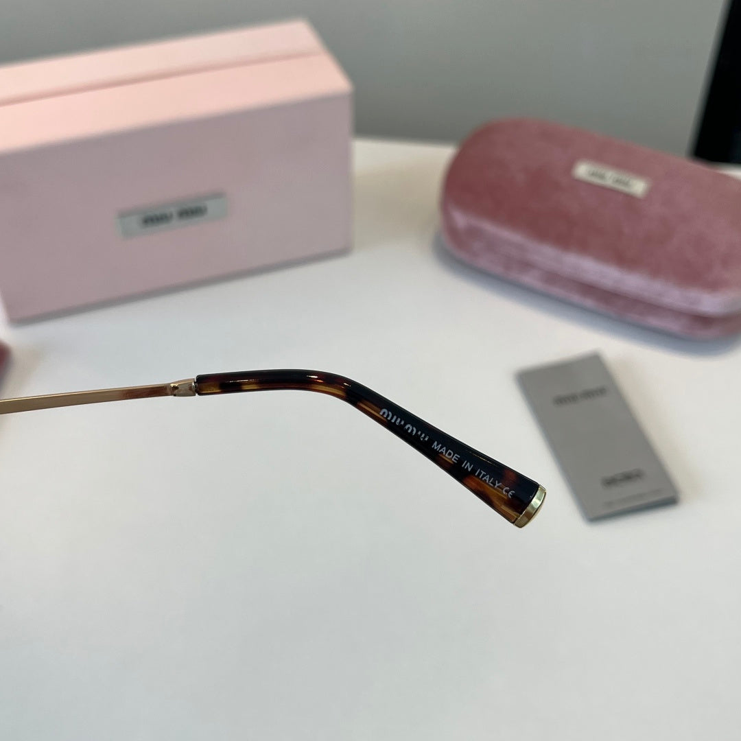 Miu Miu Metal Fashion Brown Lens Sunglasses for Men & Women - 399222 - detail image 10