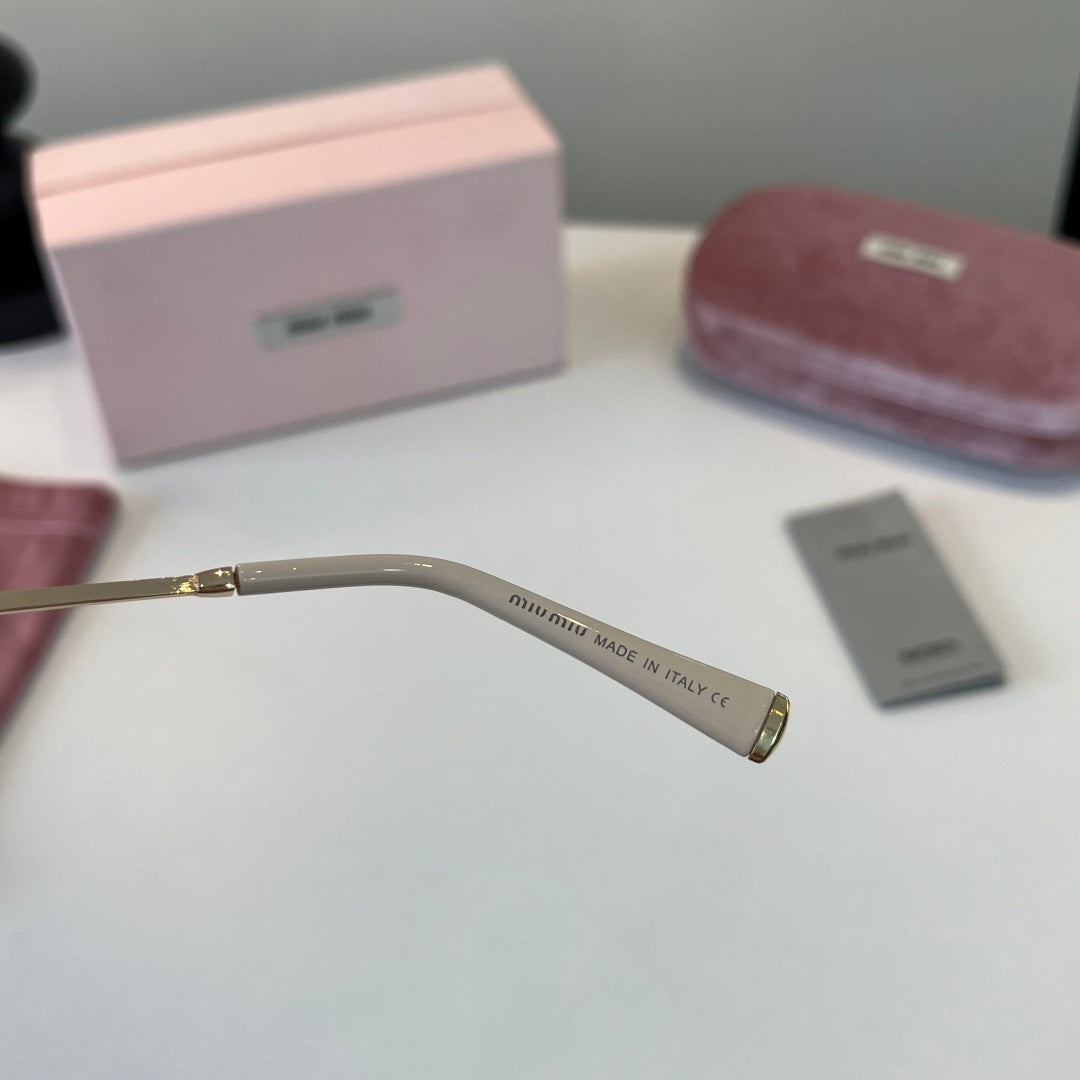 Miu Miu Metal Fashion Brown Lens Sunglasses for Men & Women - detail image 10