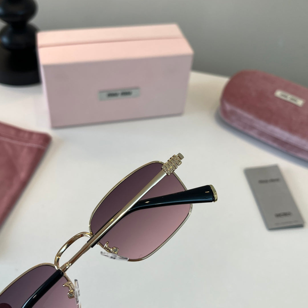 Miu Miu Metal Fashion Silver Lens Sunglasses for Men & Women - 399225 - detail image 7