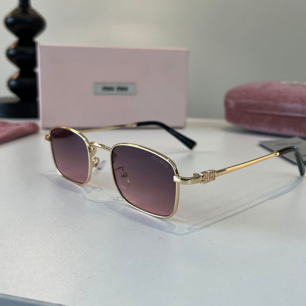 Miu Miu Metal Fashion Silver Lens Sunglasses for Men & Women - 399225 - detail image 3