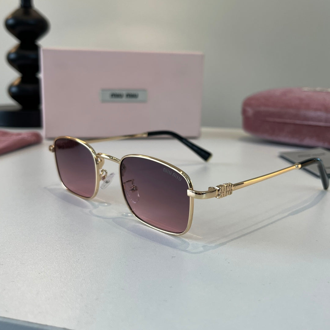 Miu Miu Metal Fashion Silver Lens Sunglasses for Men & Women - 449766 - detail image 3