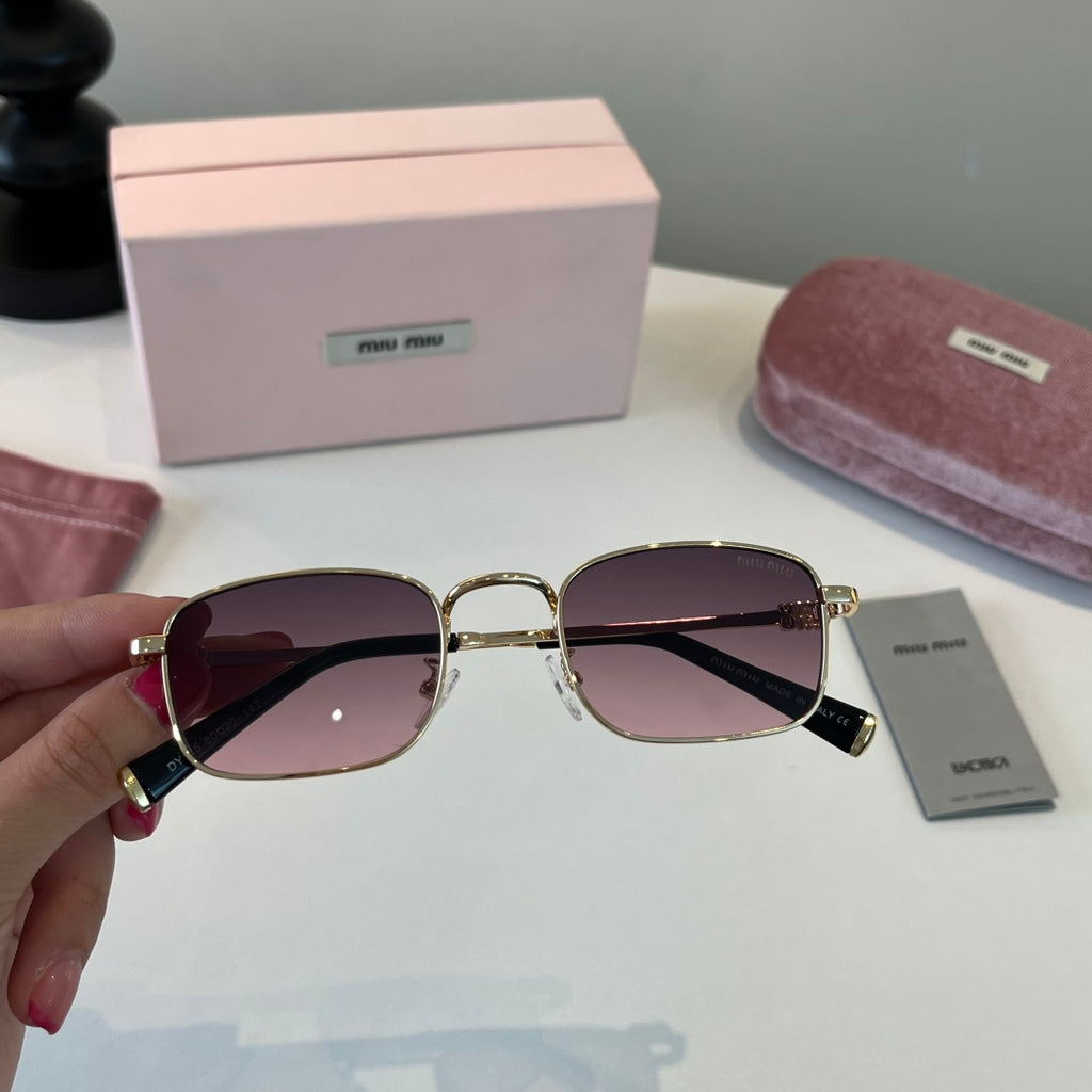 Miu Miu Metal Fashion Silver Lens Sunglasses for Men & Women - 449766 - detail image 5