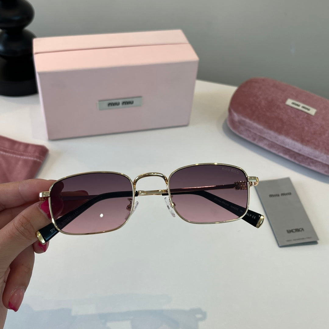Miu Miu Metal Fashion Silver Lens Sunglasses for Men & Women - 449766 - detail image 5