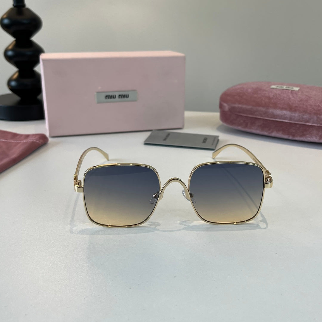 Miu Miu Metal Fashion Silver Lens Sunglasses for Men & Women - 487716 - detail image 2