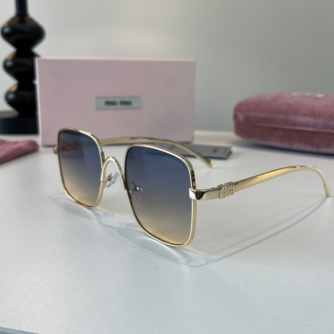 Miu Miu Metal Fashion Silver Lens Sunglasses for Men & Women - 449768 - detail image 3