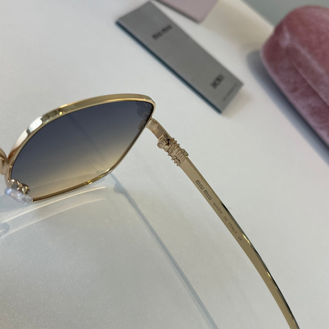 Miu Miu Metal Fashion Silver Lens Sunglasses for Men & Women - 487716 - detail image 11