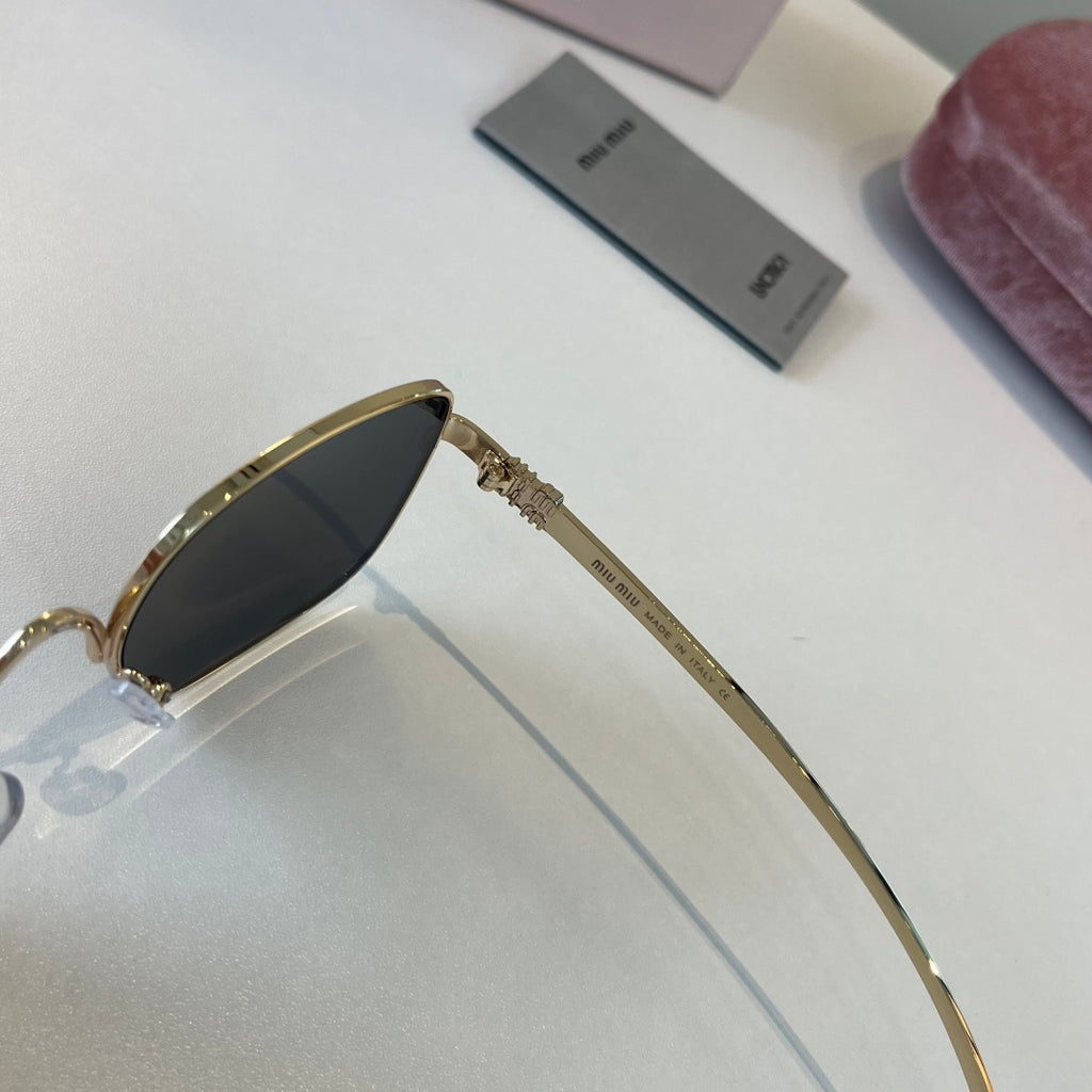 Miu Miu Metal Fashion Silver Lens Sunglasses for Men & Women - 449769 - detail image 8