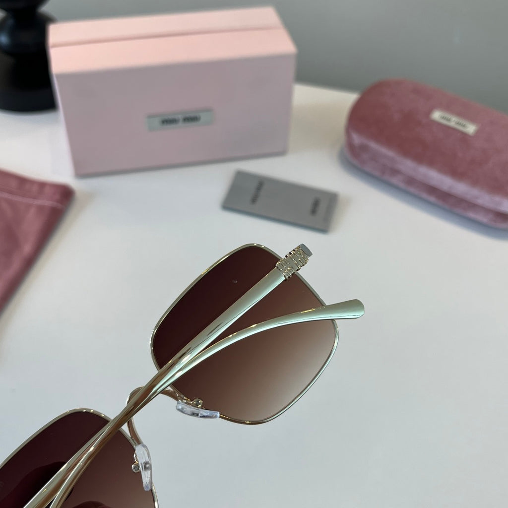 Miu Miu Metal Fashion Red Lens Sunglasses for Men & Women - 449770 - detail image 7