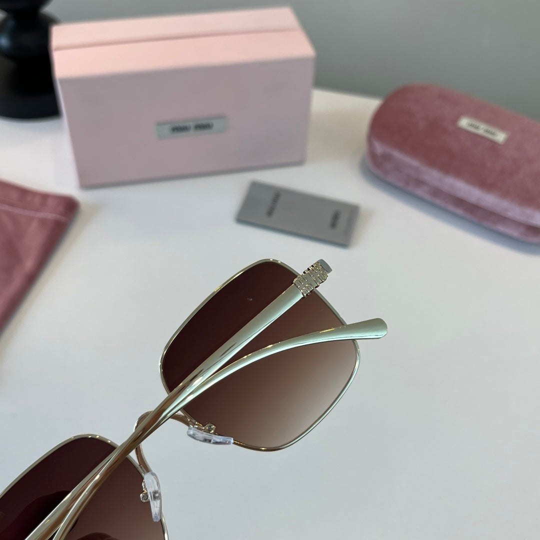 Miu Miu Metal Fashion Red Lens Sunglasses for Men & Women - 449770 - detail image 7