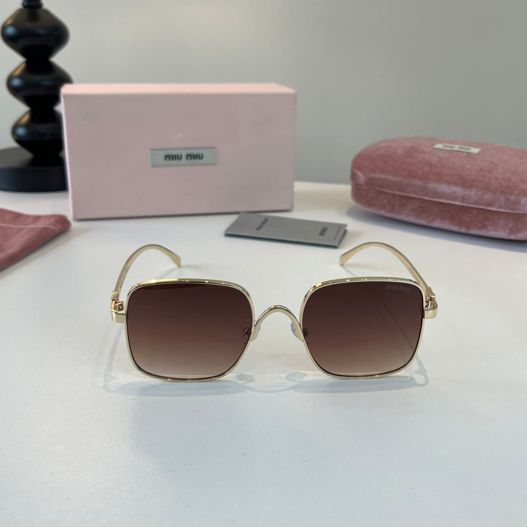 Miu Miu Metal Fashion Red Lens Sunglasses for Men & Women - 449770 - detail image 2