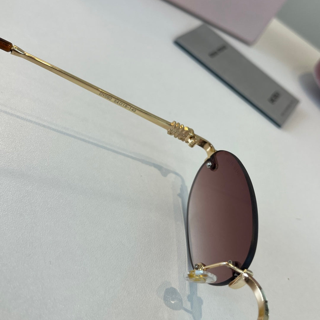 Miu Miu Metal Fashion Silver Lens Sunglasses for Men & Women - 449771 - detail image 9