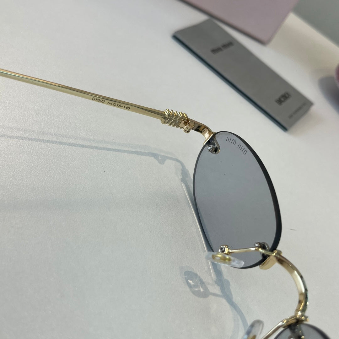 Miu Miu Metal Fashion Silver Lens Sunglasses for Men & Women - 449772 - detail image 9