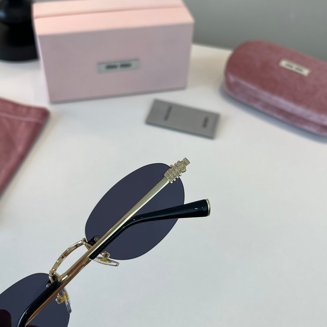 Miu Miu Metal Fashion Silver Lens Sunglasses for Men & Women - 449775 - detail image 7