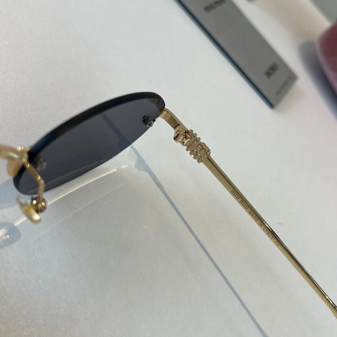 Miu Miu Metal Fashion Silver Lens Sunglasses for Men & Women - 449775 - detail image 10