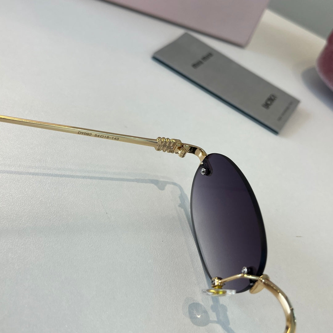 Miu Miu Metal Fashion Silver Lens Sunglasses for Men & Women - 449776 - detail image 9
