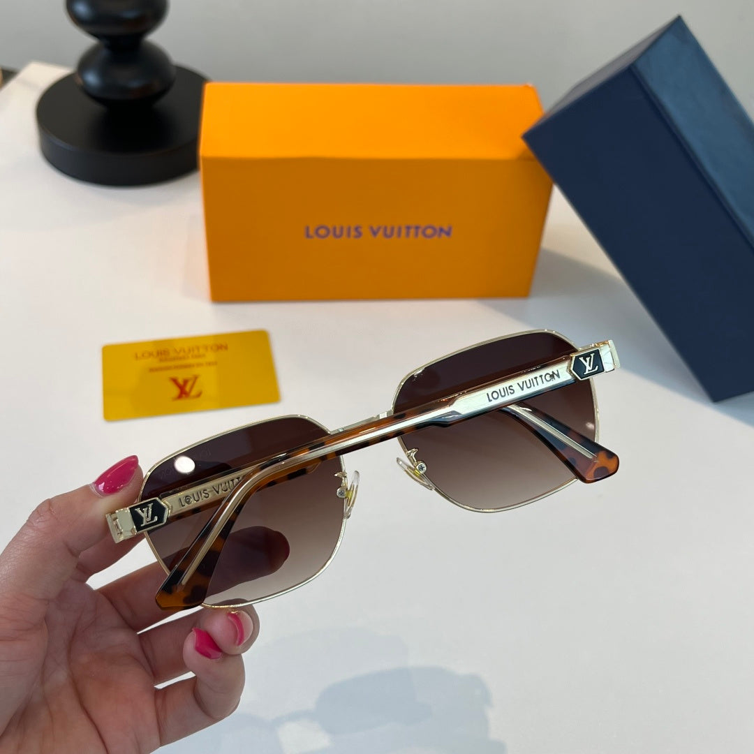 Louis Vuitton Fashion Brown Lens Sunglasses for Men & Women - 357573 - detail image 8