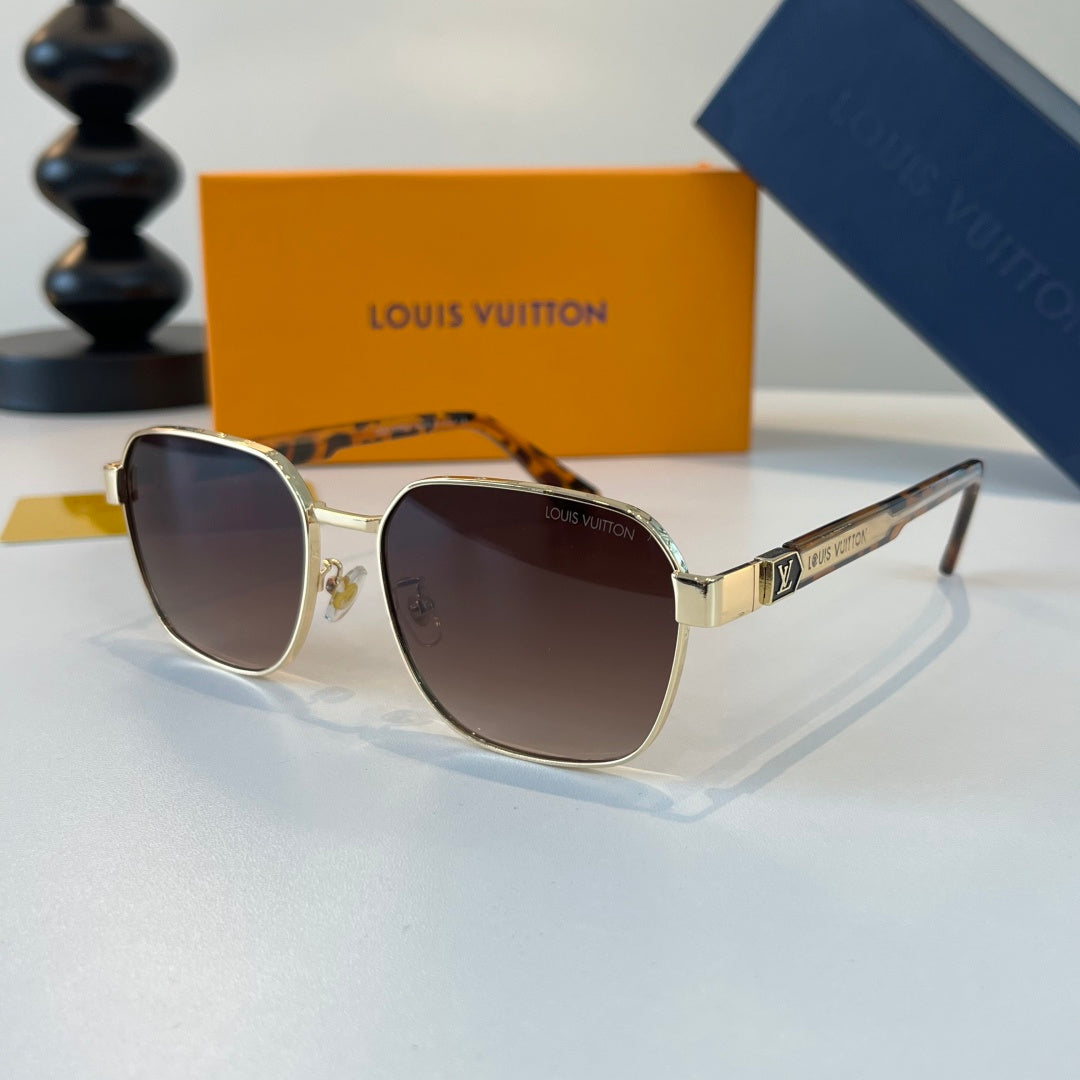 Louis Vuitton Fashion Brown Lens Sunglasses for Men & Women - 398064 - detail image 3